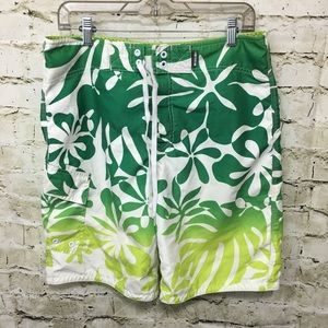 Mossimo Swim - Mossimo Hawaiian Print Board Shorts Mossimo Swim - Mossimo Hawaiian Print Board Shorts